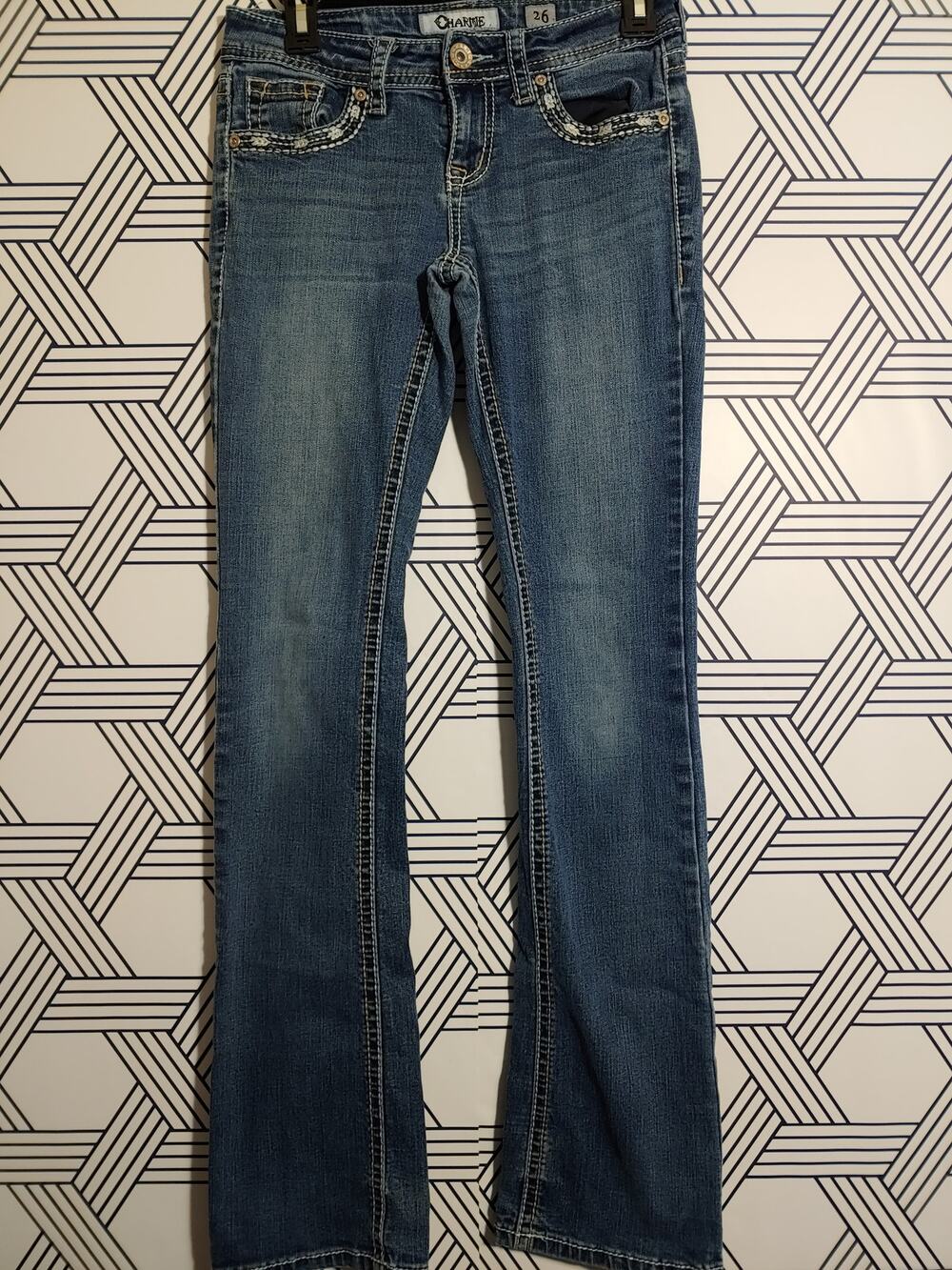 Womens Charme Slim Boot Jeans size 26